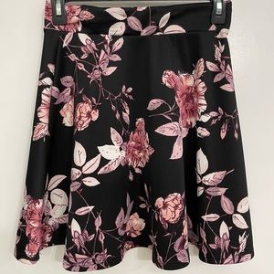 Charolette Russe A-Line Floral Skirt